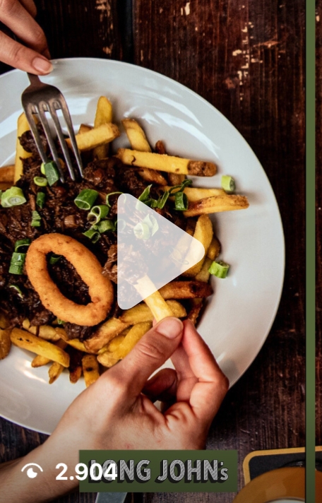 Frietje stoofvlees reel