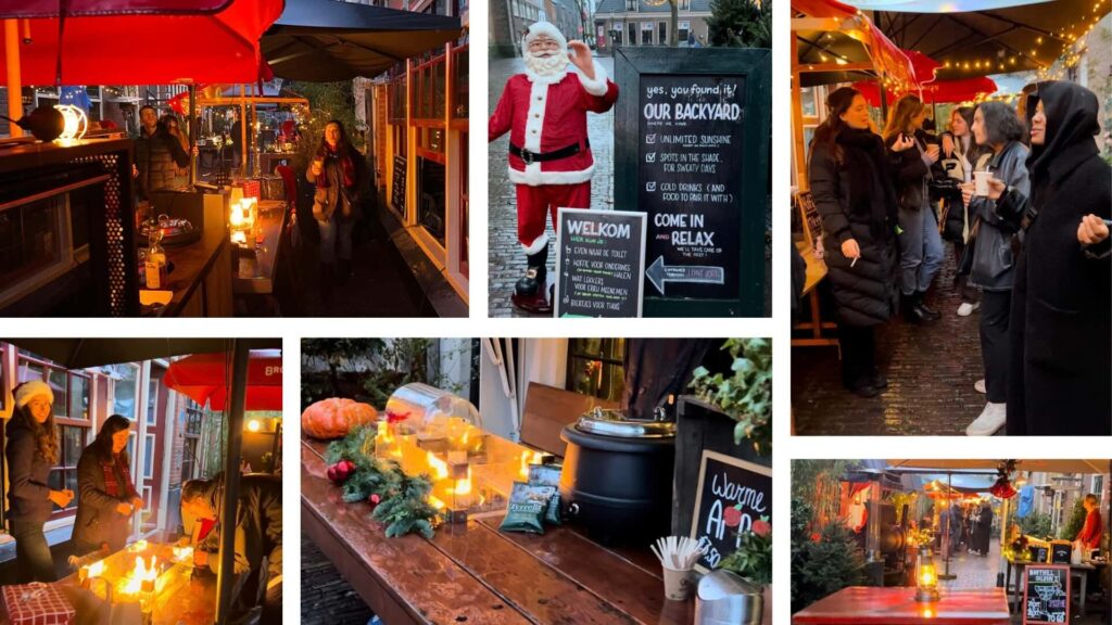 Kerststraat collage